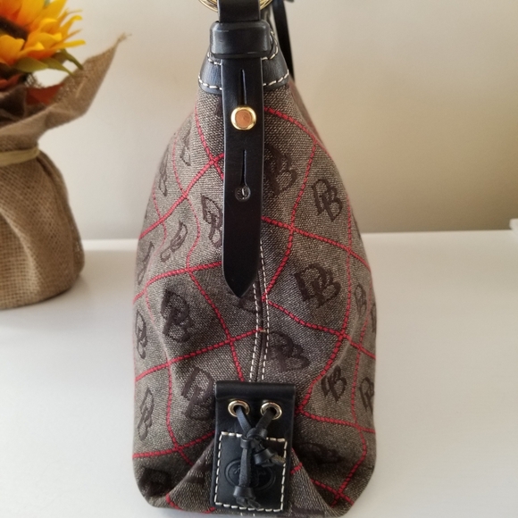 Dooney & Bourke Monogram Hobo Shoulder Bag - Picture 5 of 16